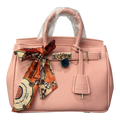 Hermès Top-Handle – Roz pudrat – fotografia 1