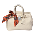Hermès Top-Handle – Fildeș – fotografia 1