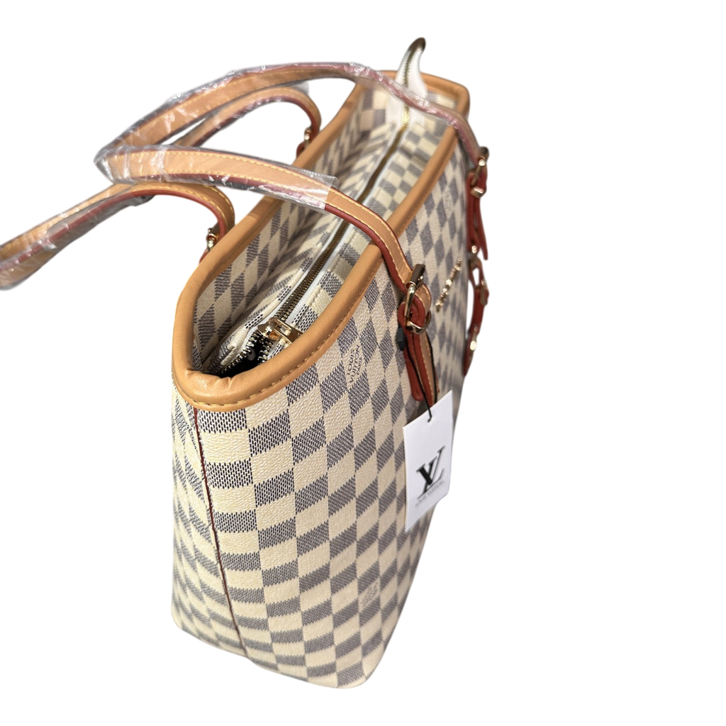 Louis Vuitton Damier Azur Tote – Albastru deschis – fotografia 2