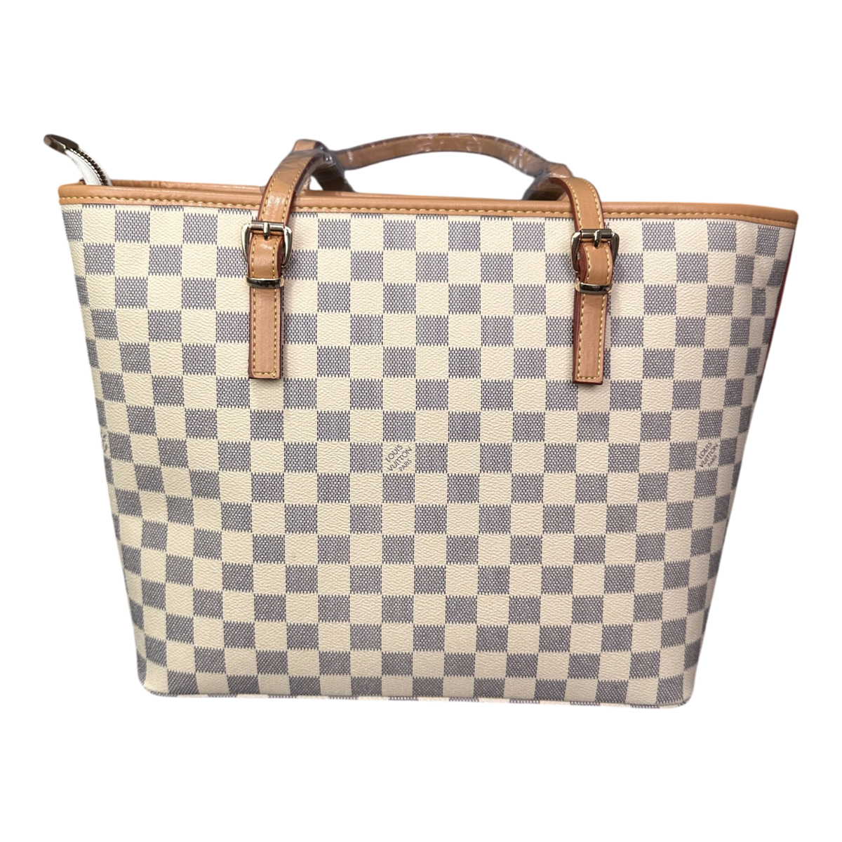 Louis Vuitton Damier Azur Tote – Albastru deschis – fotografia 3