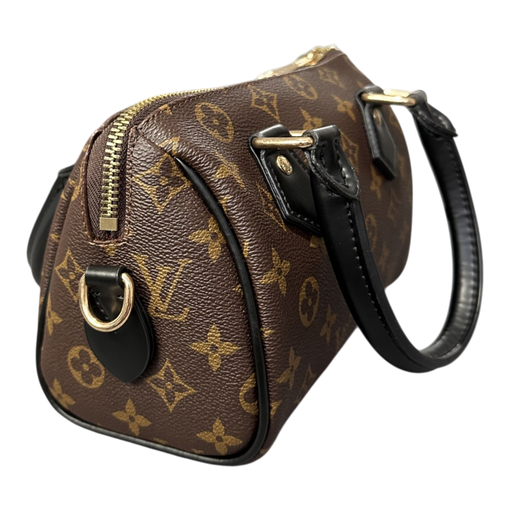 Louis Vuitton Monogram Compact – Maro/Negru – fotografia 2