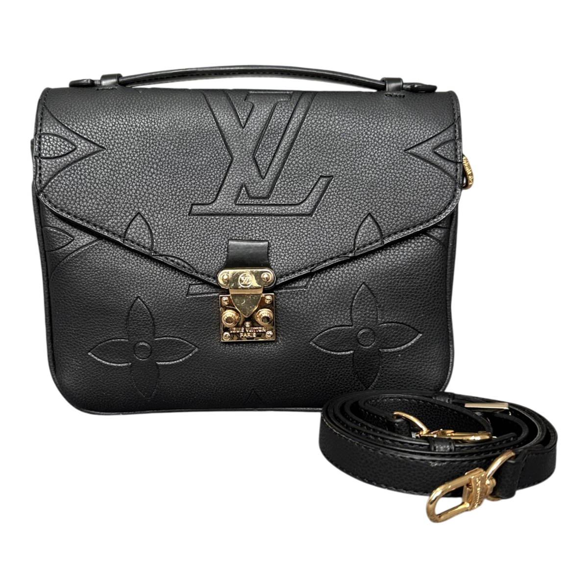 Louis Vuitton Monogram Flap Bag – Negru – fotografia 1