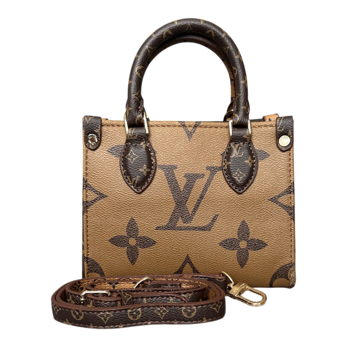Louis Vuitton Monogram – Două Fețe, Maro & Camel – fotografia 1