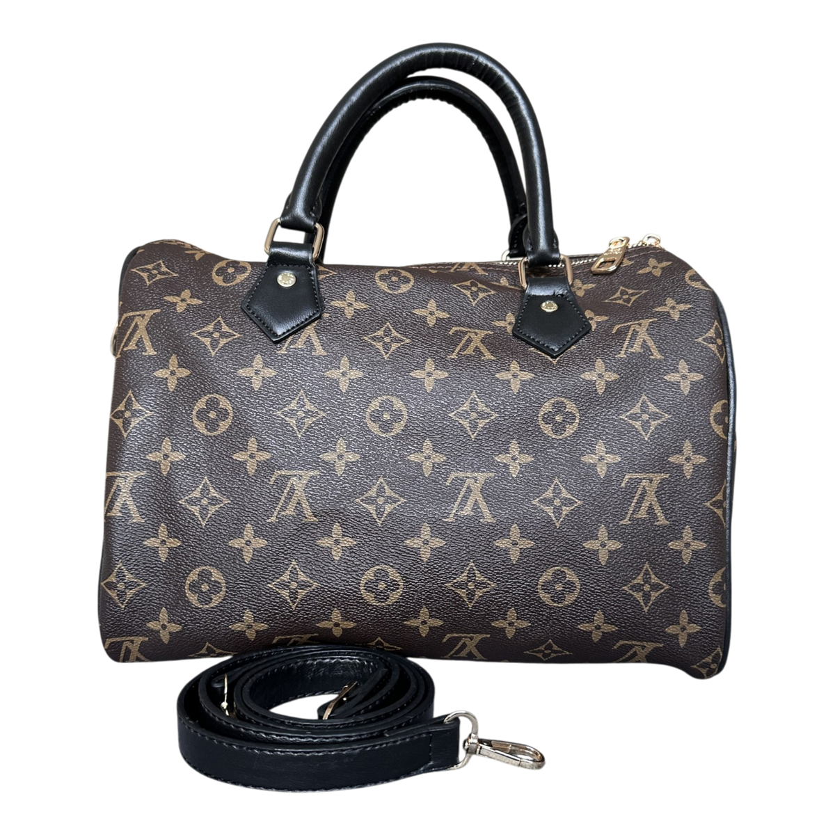 Louis Vuitton Speedy – Monogram, Negru – fotografia 1