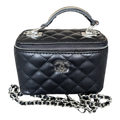 Chanel Vanity – Matlasată, Negru – fotografia 1