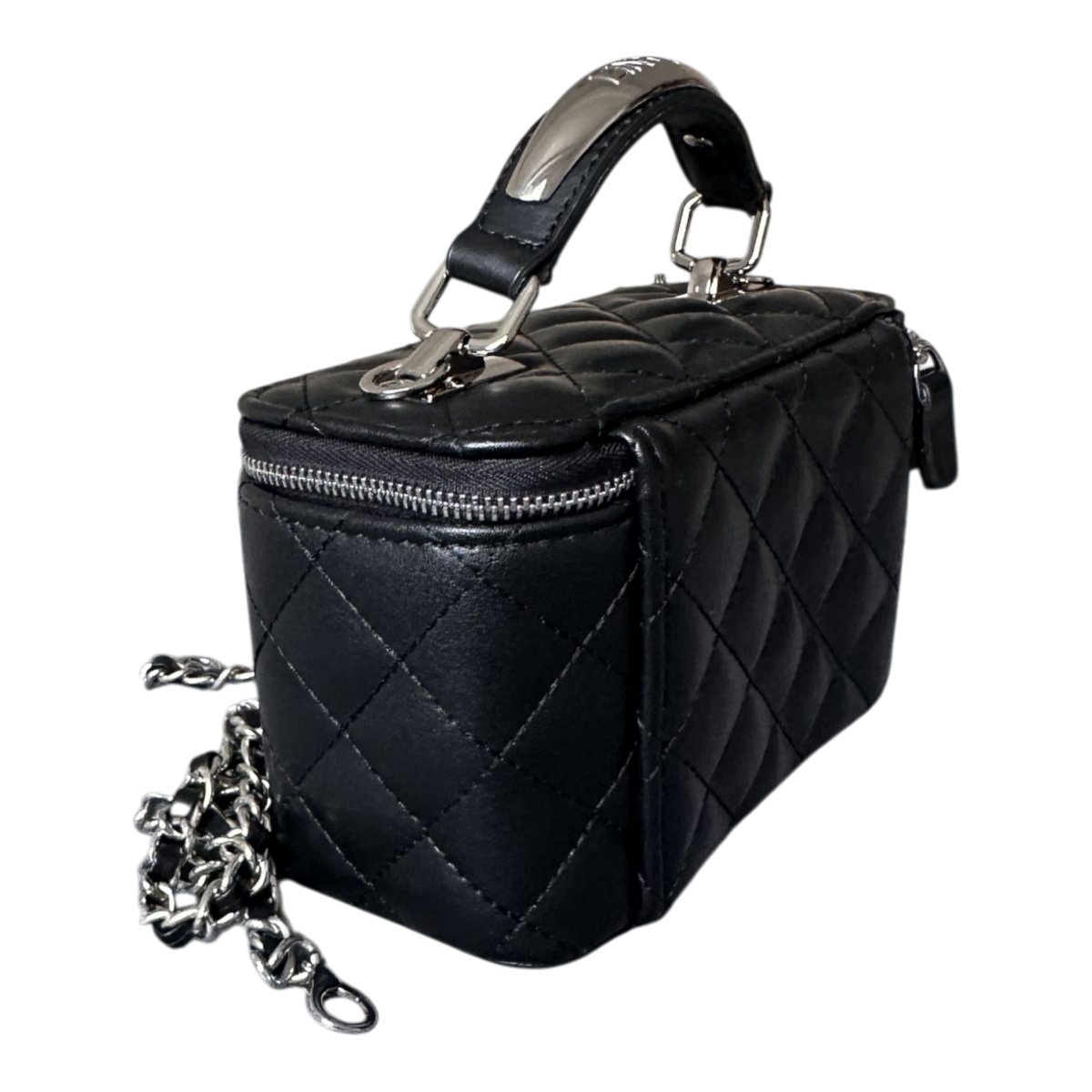 Chanel Vanity – Matlasată, Negru – fotografia 2