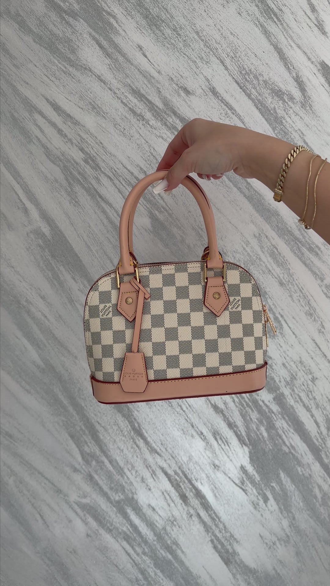 Louis Vuitton Dome – Damier Azur, Nude