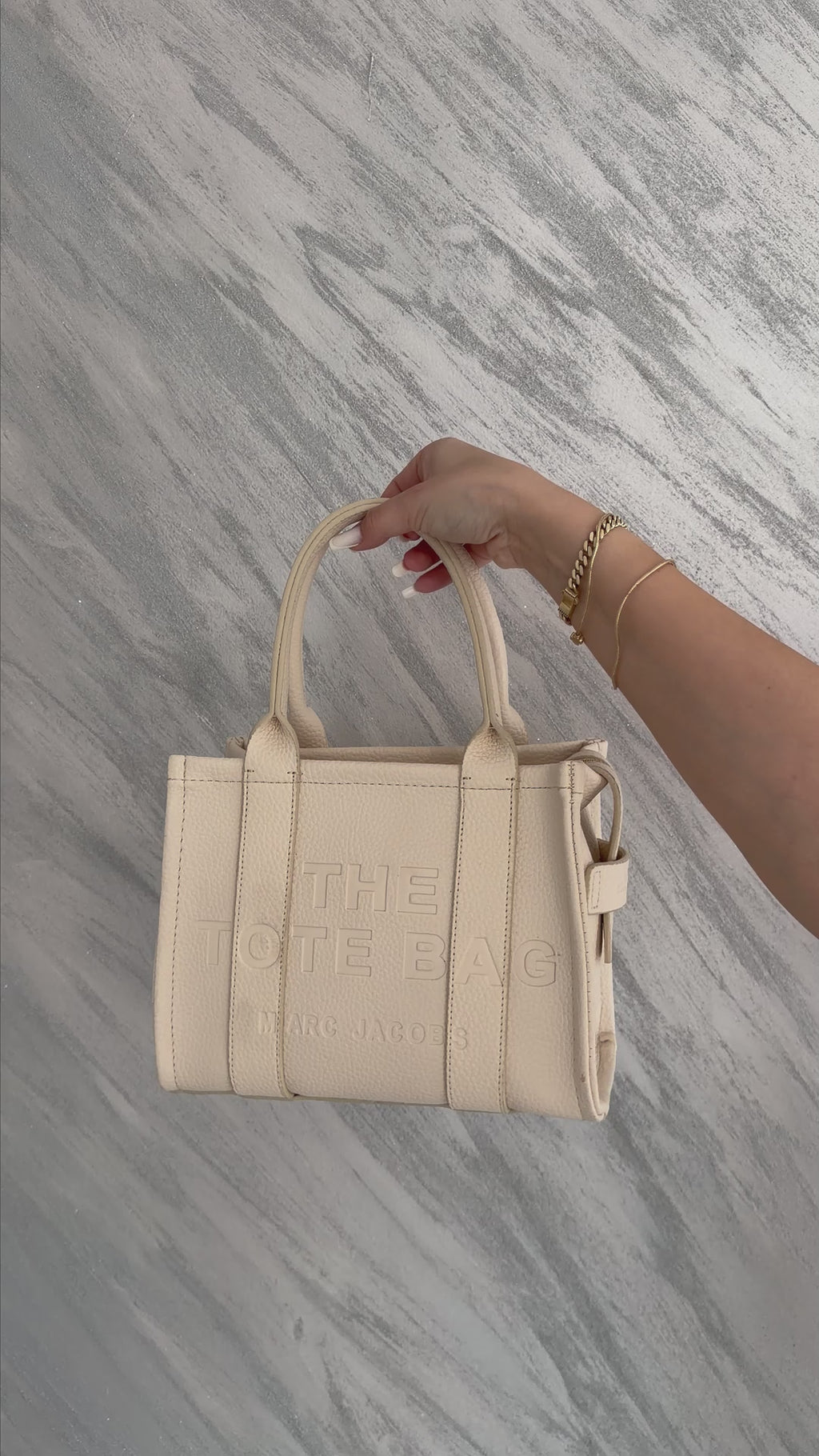 Marc Jacobs Tote – Marime  Mediu Crem Unt