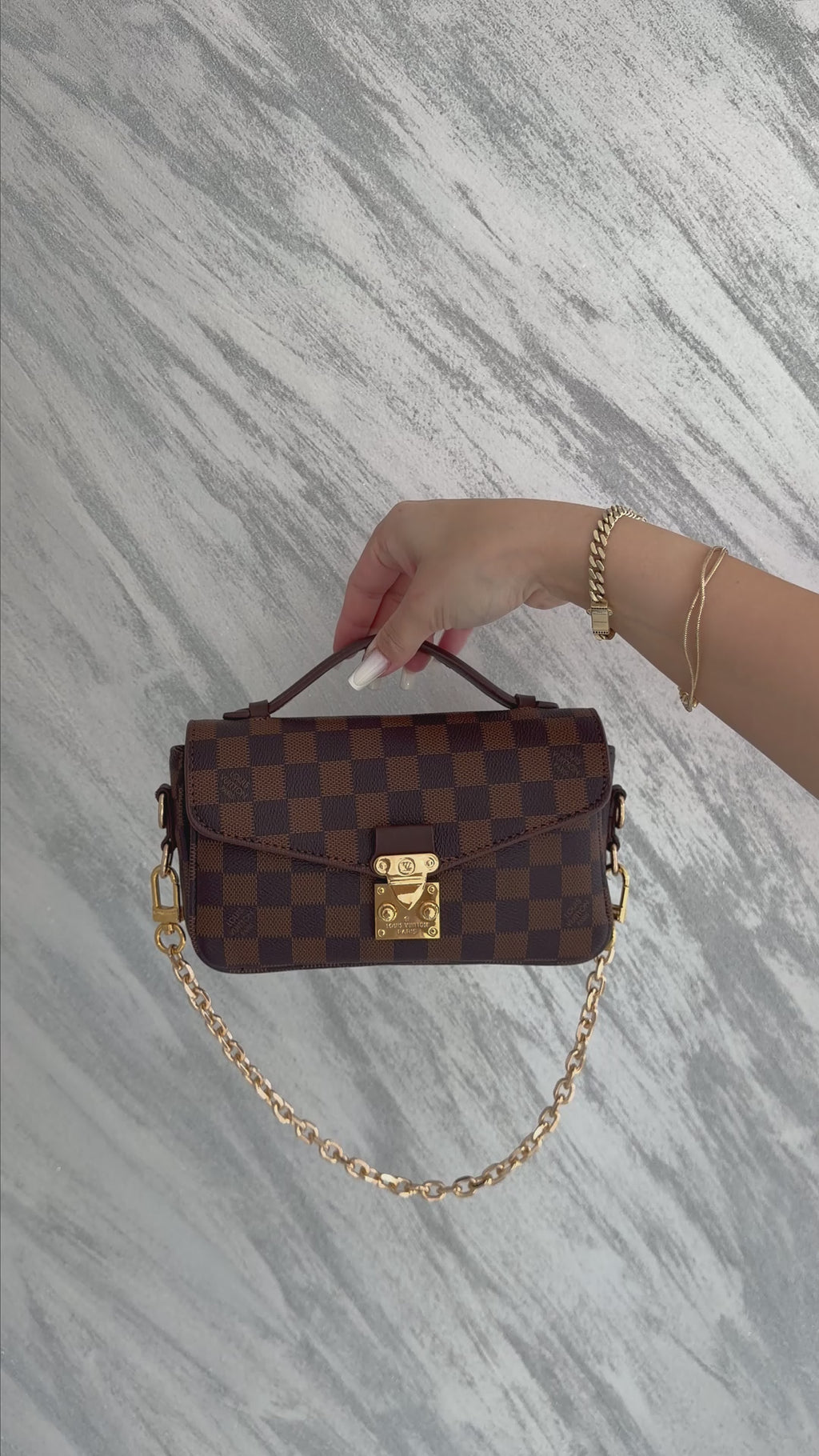 Louis Vuitton Pochette Métis - Damier Ebene
