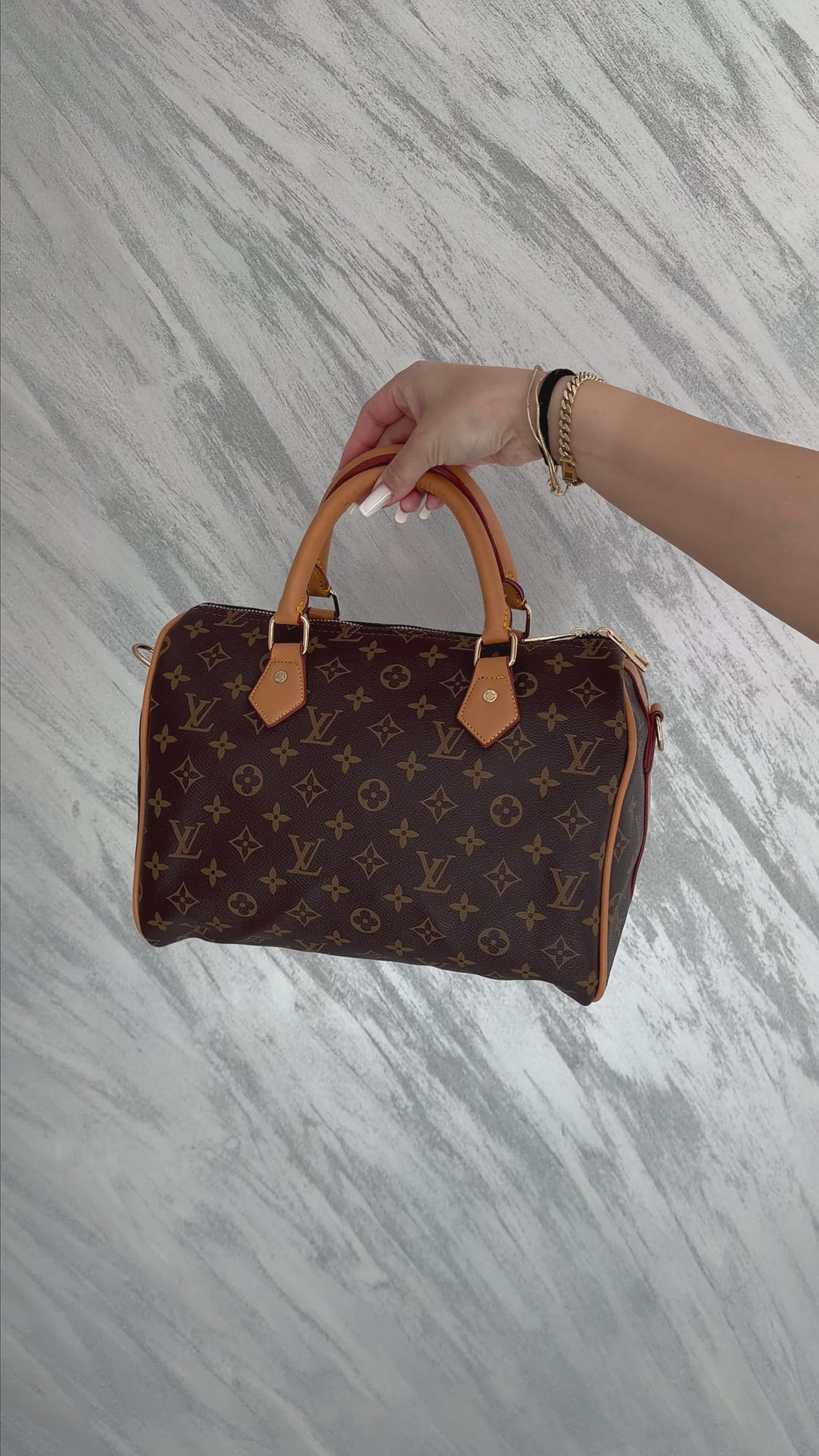 Louis Vuitton Speedy – Monogram, Camel